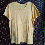 PINK,YELLOW+,LARGE,FLORAL TEE