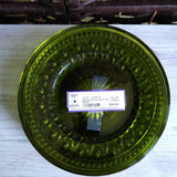 GREEN,6PC,INDIANA GLASS PLATE SET