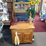 BROWN,NA,OAK COMMODE