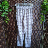 GRAY,XS,SNAKESKIN PANTS