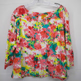 WHITE+,6P,FLORAL TOP