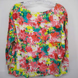 WHITE+,6P,FLORAL TOP