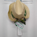 TAN+, JANIE & JACK STRAW HAT WITH BOW