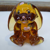 FENTON GLASS,BROWN,NA,GOLDEN BUNNY