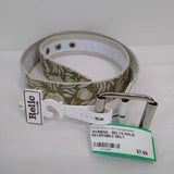 RELIC,WHT/OVLIVE,S,REVERSIBLE BELT