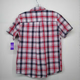 PLACE,RED,NA,SHORT SLEEVE BUTTON DOWN