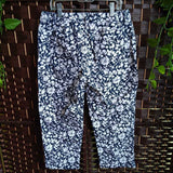 NAVY/WH,4,FLORAL CAPRIS