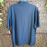 TIGER WOODS PLATINUM,NAVY,LARGE,GOLF SHIRT