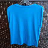 EXPRESS JEANS,BLUE,SMALL,SLEEVELESS TOP