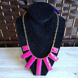 RECTANGLE STATEMENT NECKLACE