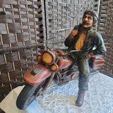 MOTORCYCLE,RED+,NA,TABLE DECOR