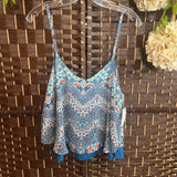 BLUE,LARGE,TANK TOP
