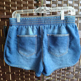 MOSSIMO,BLUE,MEDIUM,JEAN SHORTS