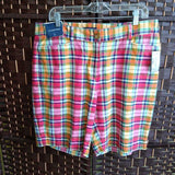 LANDS END,MULTI,14,PLAID SHORTS