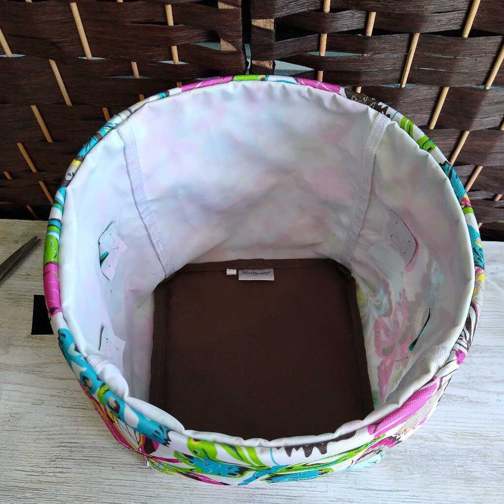 WHITE+, ROUND STORAGE BASKET