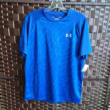 UNDER ARMOUR,BLUE,MEDIUM,WORKOUT SHIRT