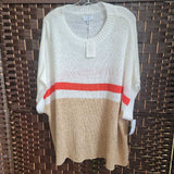 MUDPIE,CREAM+,OS,SS SWEATER