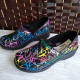 MULTI,8,SAVVY SLIP ON BUTTERFLY SHOES