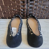 BLACK,13,TORRID STUDDED FLATS