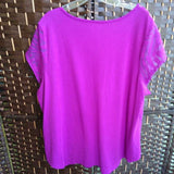 PURPLE,XX LARGE,BLOUSE