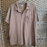 LANDS END,BROWN,X LARGE,POLO