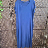 BLUE,X LARGE,STRETCH DRESS