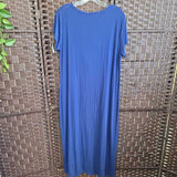 BLUE,X LARGE,STRETCH DRESS