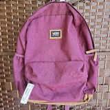 VANS,BURGUNDY, BACKPACK