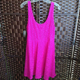 APT 9,PINK,LARGE,LACE DRESS