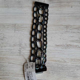 BLACK+, METAL MAGNETIC CHAIN BRACELET