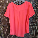 APT 9,ORANGE,XL,CHIFFON TOP