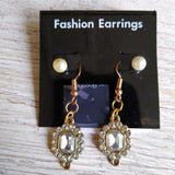 GOLD+,2 PR,EARRINGS SET