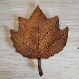 METAL LEAF DECOR,BROWN,NA,METAL LEAF