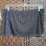 CATALINA,BLACK,XL,LACE SWIM SKIRT