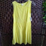 CC HUGHES,YELLOW,MED,SHORT DRESS