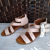 TAN,7,RAMPAGE HEEL SANDALS