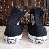 BLACK,11.5,CONVERSE ALL STAR TENNISHOES