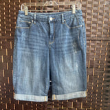 CHICOS,BLUE,.5,JEAN SHORTS