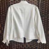 Chicos Jacket,White,1,Jacket