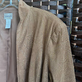 Chicos Jacket,Gold,2,Jacket