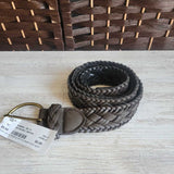 BROWN,8,WOVEN BELT