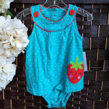 CARTERS,BLUE+,24M,STRAWBERRY ONSIE