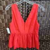 J Crew Always Top,red,4,Top