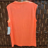 ATHLETIC WORKS,ORANGE,8,SLEEVELESS TOP