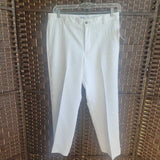 IZOD PERFORM,WHITE,34X29,GOLF PANTS