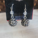 Black,Small,Earrings