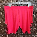 ROUGE COLLECTION,RED,2X,SHORTS