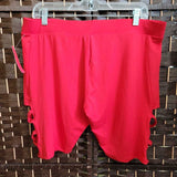 ROUGE COLLECTION,RED,2X,SHORTS