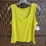 TAHARI,GREEN,LARGE,TANK