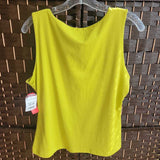 TAHARI,GREEN,LARGE,TANK